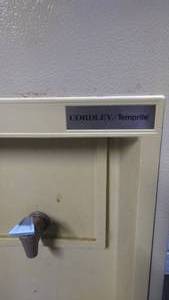 lot 1 image: Cordley Temprite Water Cooler with Two 5 Gallon Bottles