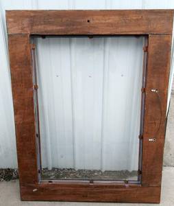 lot 19 image: Art Decor with Glass Window Made of Copper