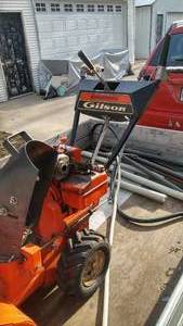 lot 15 image: Gilson Two Stage 5HP, 24 Width Snow Blower Model ST524
