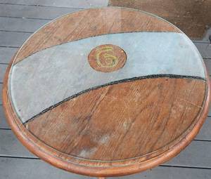 lot 55 image: Coffee Table with Glass Top