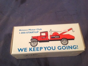 lot 41 image: NOS Amoco 1931 Hawkeye Wrecker Bank