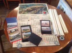 lot 89 image: Railroad Calendars & Photos