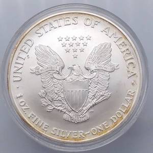 lot 6 image: 2002 American Silver Eagle - 1oz .999 Silver