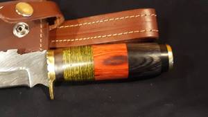 Classic Damascus Hunting Knife