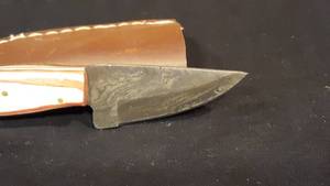 Rustic Damascus Knife