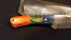 Beautiful Custom Damascus Knife