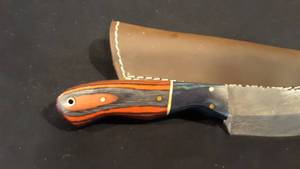 Custom Damascus Steel Knife