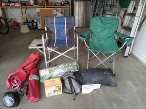 Collection of Camping Gear