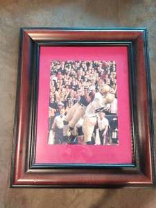 Framed Football Photo