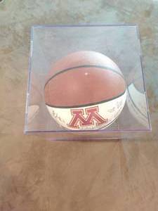 Signed U Of M Basketball