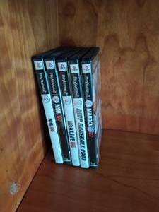 Collection Of 5 PS2 Sports Games