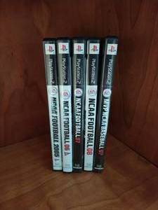 Collection Of 5  PS2 Sports Games