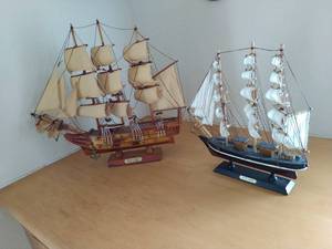 Two Model Ships