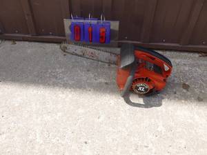 Home Lite Xl chainsaw. Been sitting for a few years. As shown.