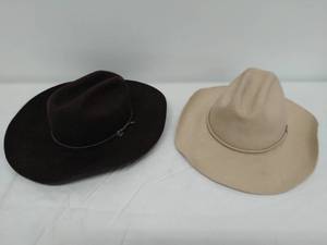 lot 26 image: Two Cowboy Hats