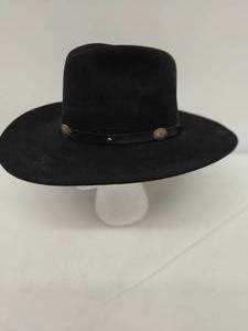 lot 29 image: Black Beaver Brand Hat Cowboy Hat