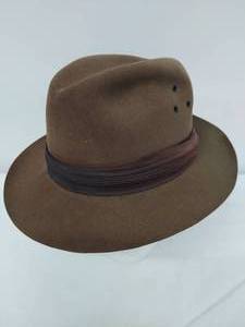 lot 33 image: Brown Bollman Brand Hat