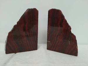 lot 170 image: Petrified Wood Bookends