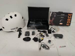lot 185 image: Sport Helmet and Helmet Phone Adapter