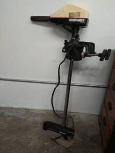 lot 279 image: Minn Kota Sonar 35 Fishing Motor And Depth Finder