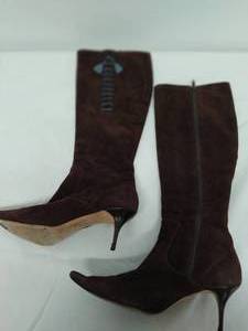 lot 65 image: Brown Suede Ladies Boots