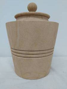 lot 116 image: Stone Canister With Lid