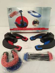 lot 133 image: Catapult Horseshoes Game