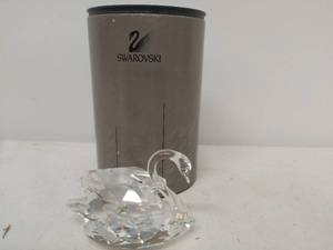 lot 144 image: Swarovski Crystal Swan