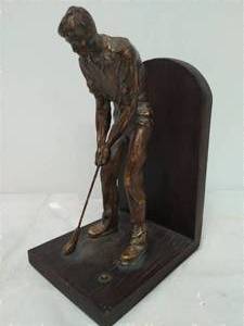 lot 151 image: Golfer Bookend