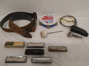lot 227 image: Collection Of Musical Instruments And Items