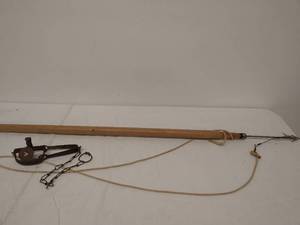 lot 231 image: Spear Pole And Old Trap