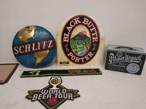 lot 233 image: Collection Of Beer Signs