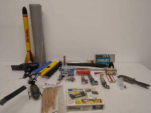 lot 257 image: Collection Of Rocket Items