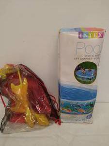 lot 265 image: Summer Inflatable Pool And Outdoor Game
