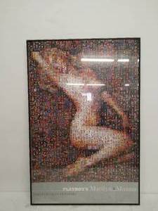 lot 267 image: Playboy 45th Anniversary Marilyn Monroe Poster