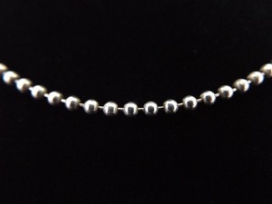 .925 Sterling Silver Ball Chain Necklace