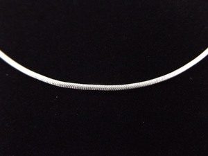 .925 Sterling Silver Snake Link Necklace