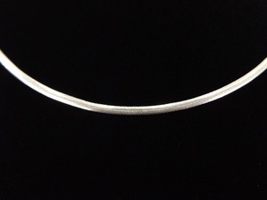.925 Sterling Silver Herring Bone Necklace