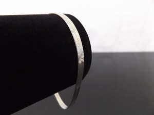 .925 Sterling Silver Herring Bone Bracelet