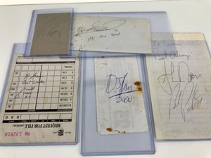Vintage - Unknown Autographs