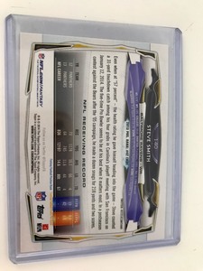 Autographed - Steve Smith Football Card