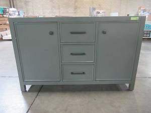 lot 308 image: Legion Furniture 54 in. W x 22 in. D Vanity in Pewter Green WLF2154-PG