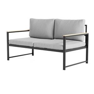 lot 6 image: Malouf 4 Piece Burbank Weekender Outdoor Conversation Set, WK0001OCS00GC. NEW - NO RESERVE