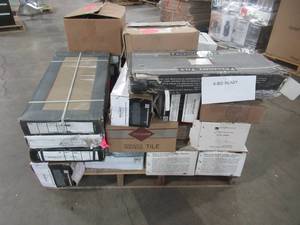 lot 234 image: WHOLESALE MIXED PALLET OF FLOOR AND WALL TILE