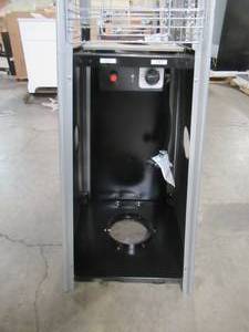lot 238 image: Legacy Heating 40,000 BTU Hammered Black Propane Outdoor Flame Patio Heater CAPH-GT-S