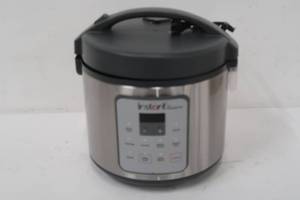 lot 626 image: Instant - Zest 20 Cup Rice and Grain Cooker - Stainless SteelSilver