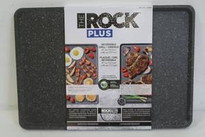 lot 630 image: The Rock Reversible GrillGriddle