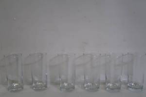 lot 649 image: Room Essentials Glass Tumblers 12 Piece Set (Missing Pieces)