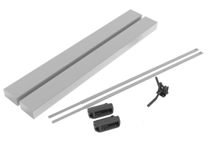 lot 24 image: VERANDA 36 in. White Rail Gate Kit