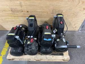 lot 40 image: HUSKY Lot of 4-  8G 150 PSI Hotdog Air Compressors